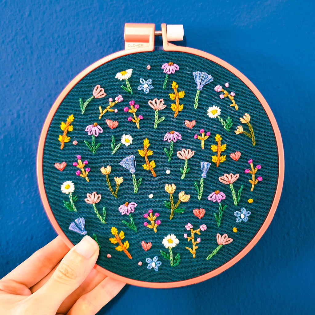 DIY Florallover Embroidery Kit