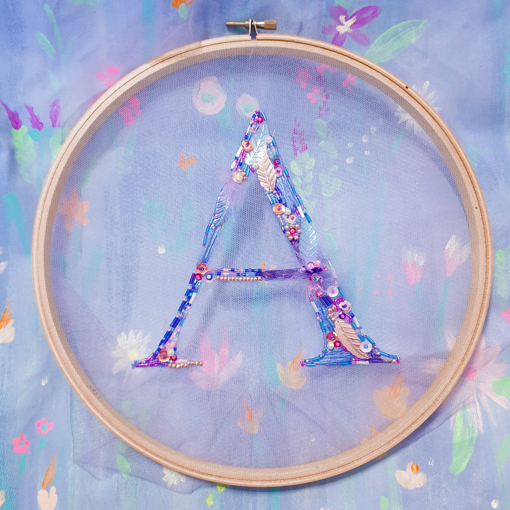 Appliqué Alphabets Embroidery Workshop (Upon Request)