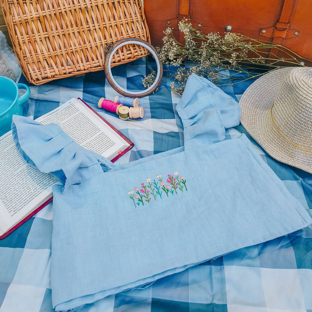 Floral Embroidered Top Workshop (Upon Request)