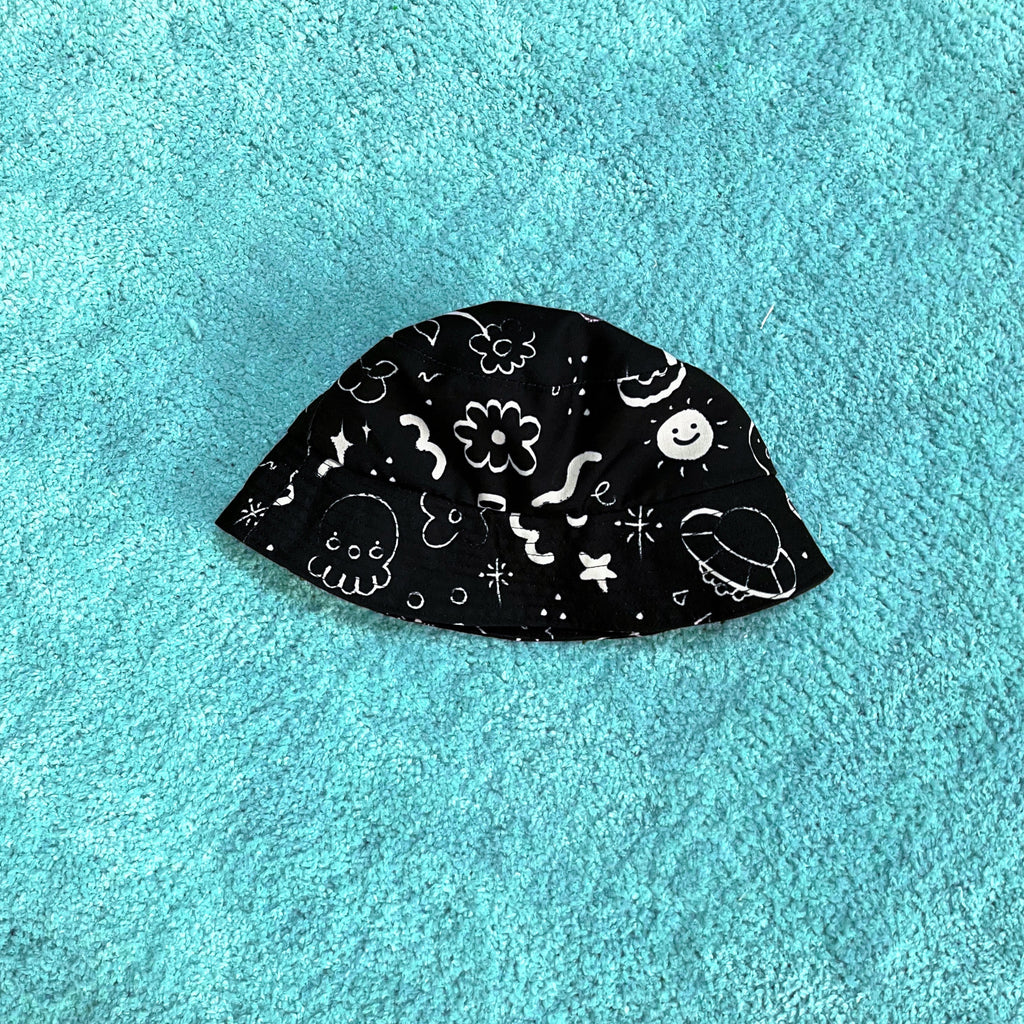 Merlion In Space Bucket Hat