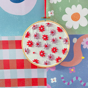 DIY Easy Daisy Embroidery Kit